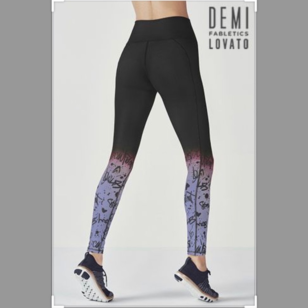 High Waisted Fabletics Leggings Demi Ombre